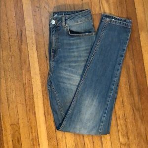 Never Denim boyfriend high-waisted Jeans
